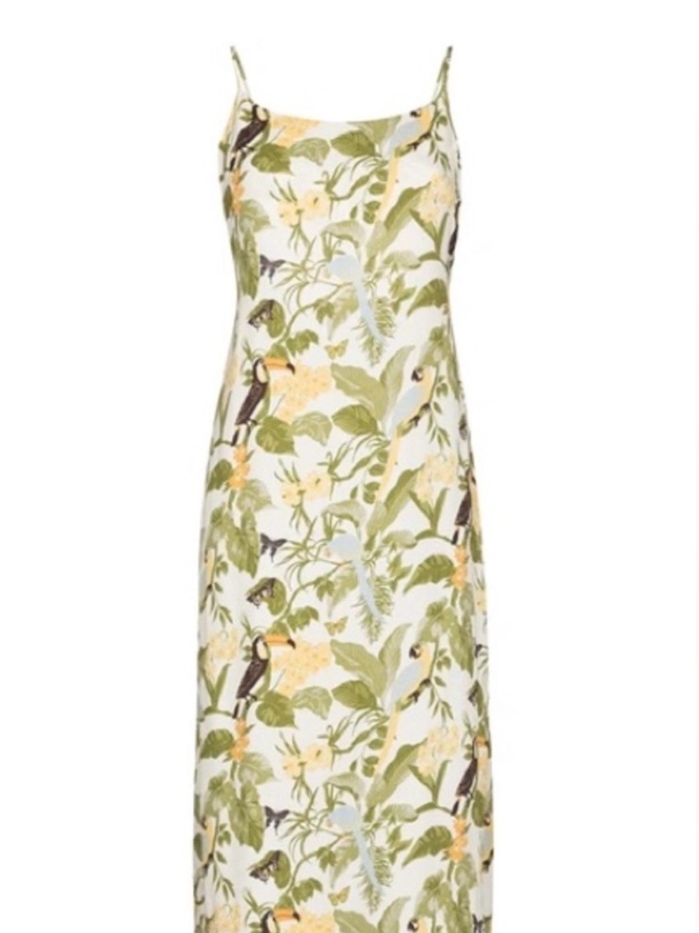 Reformation Sloane Botanical Print Midi Dress